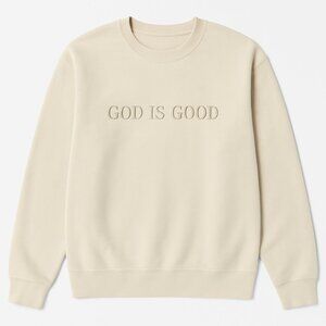 Comfort Colors God Is Good Sweatshirt - New